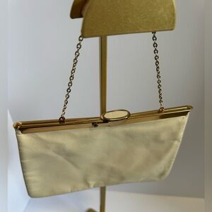Etra 1960's Light Beige clutch VINTAGE